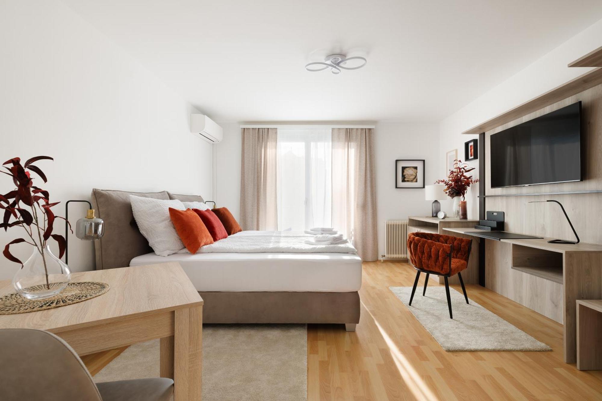 Neu! Apartment Mit Klimaanlage, Nahe Hauptbahnhof Wiedeń Zewnętrze zdjęcie
